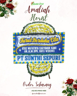 Papan Bunga Duka di Lamandau