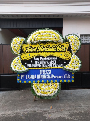 Papan Bunga Duka di Lamandau
