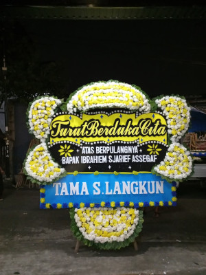 Papan Bunga Duka di Lamandau