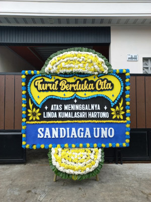 Papan Bunga Duka di Lamandau
